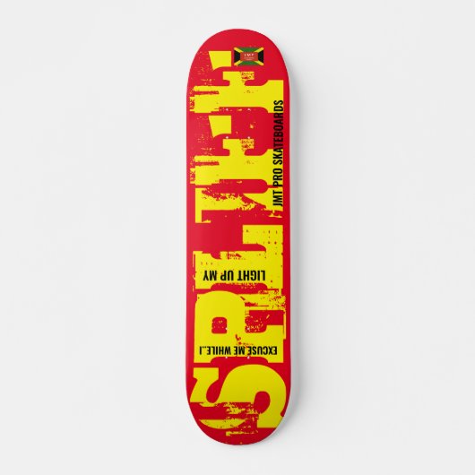SPLFF Skateboard, 7¾-inch deck Persoonlijk Skateboard (Voorkant)