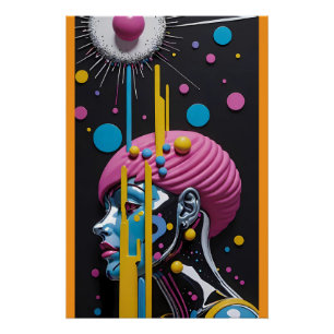 Splicing In De Toekomst - Ken Gage Art Perfect Poster