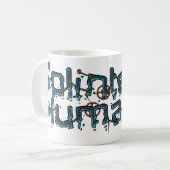 Splinterde Humanity Logo Mok (Voorkant links)