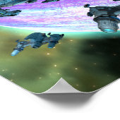 Splinterende permutaties V 2.1 (11 x 14 inch) Art  Poster (Hoek)