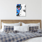 Splinters I – Gefragmenteerde Identiteit Kunst Canvas Afdruk (Insitu (Slaapkamer))