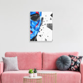Splinters II – Gefragmenteerde Identiteit Kunst Canvas Afdruk (Insitu (Woonkamer))