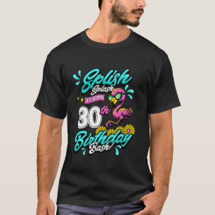 Splish Splash 30e verjaardag Flamingo Pool Party 3 T-shirt