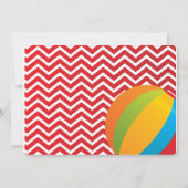 Splish Splash A Birthday Bash Uitnodiging (Achterkant)