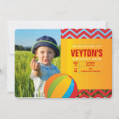 Splish Splash A Birthday Bash Uitnodiging (Voorkant)