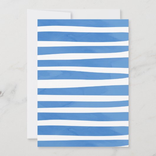 Splish Splash Birthday Bash Boy Pool Party Kaart (Achterkant)