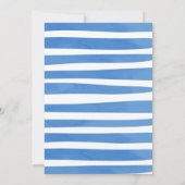 Splish Splash Birthday Bash Boy Pool Party Kaart (Achterkant)