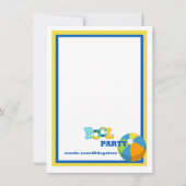 Splish Splash Boys Pool Kaart (Achterkant)