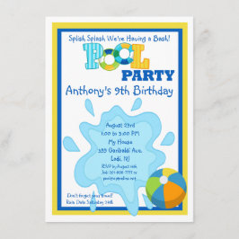 Splish Splash Boys Pool Kaart