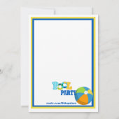 Splish Splash Boys Pool Kaart (Achterkant)