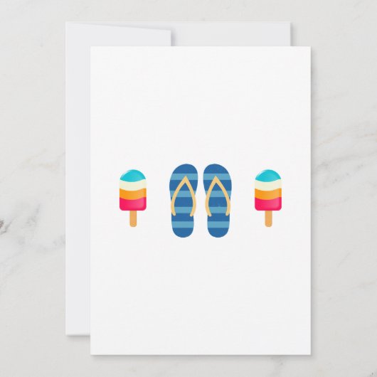 Splish Splash Boys Verjaardag Zwembad Party Uitnod Kaart (Achterkant)