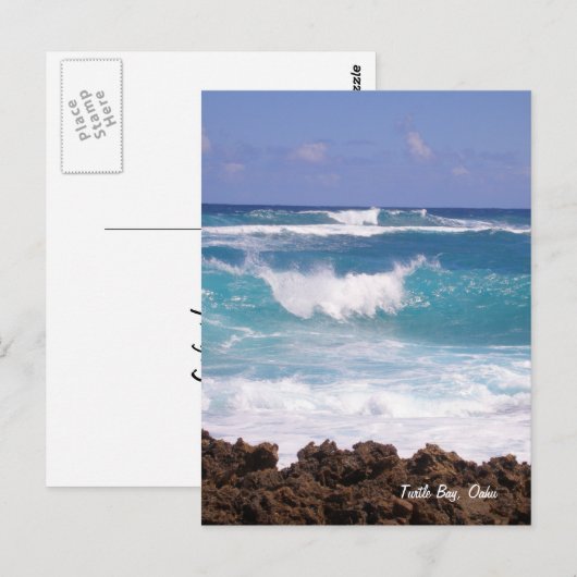 Splish Splash Briefkaart (Voorkant / Achterkant)