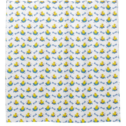 Splish Splash Douchegordijn (Voorkant)