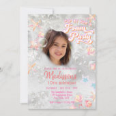 Splish Splash FOAM Party Verjaardag Kaart (Voorkant)