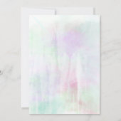 Splish Splash FOAM Party Verjaardag Kaart (Achterkant)