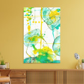 Splish Splash I Canvas Afdruk (Insitu (Woonkamer))