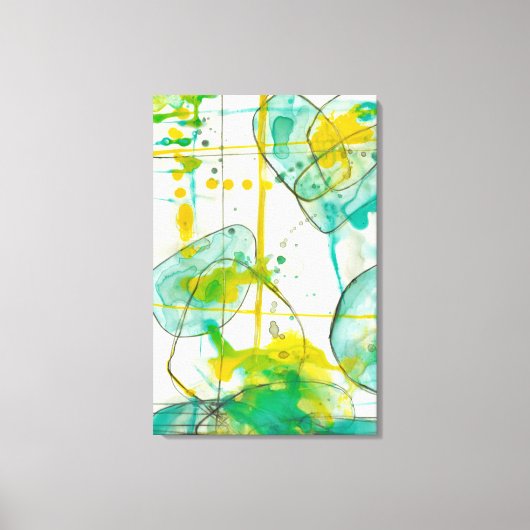 Splish Splash I Canvas Afdruk (Voorkant)