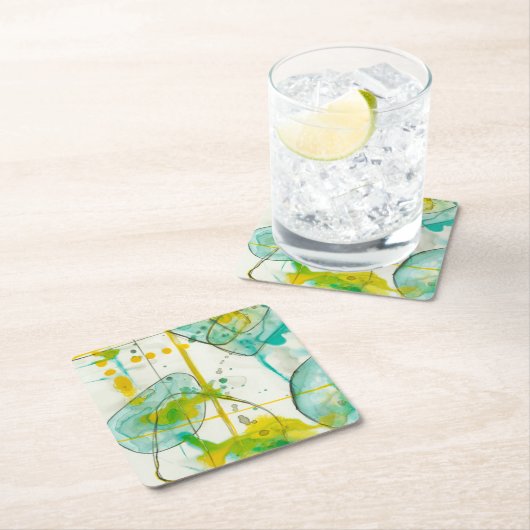 Splish Splash I Kartonnen Onderzetters (Insitu)