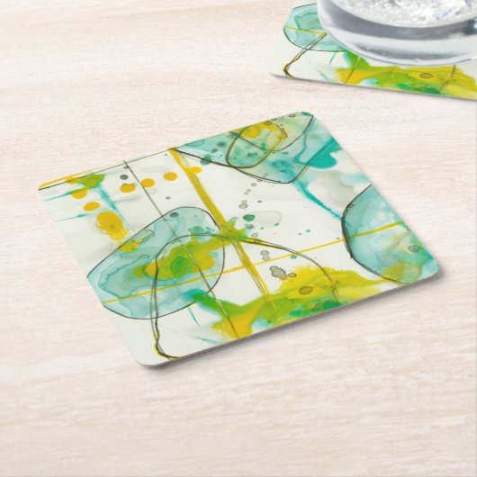 Splish Splash I Kartonnen Onderzetters (Schuin)