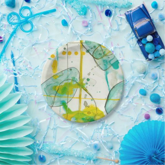 Splish Splash I Papieren Bordje (Feest)