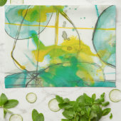 Splish Splash I Theedoek (Gevouwen)