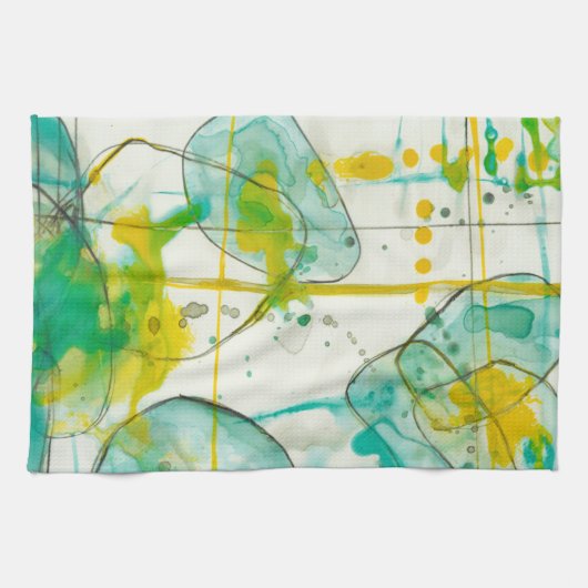 Splish Splash I Theedoek (Horizontaal)