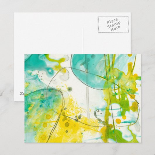 Splish Splash II Briefkaart (Voorkant / Achterkant)