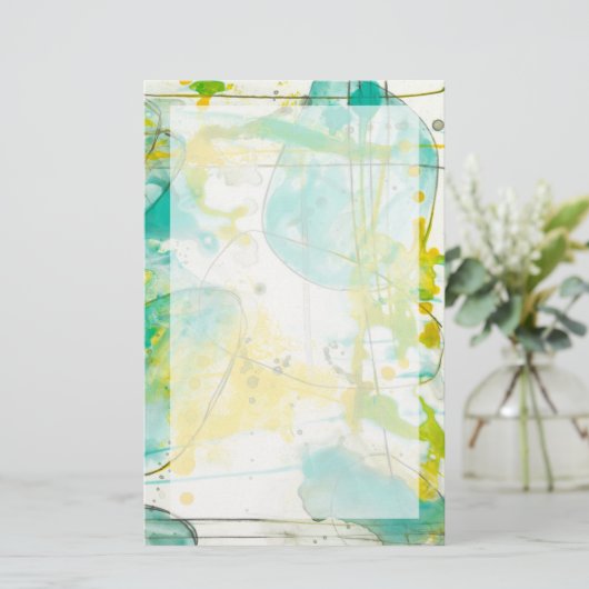 Splish Splash II Briefpapier (Staand voorkant)