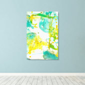 Splish Splash II Canvas Afdruk (Insitu (Houten vloer))