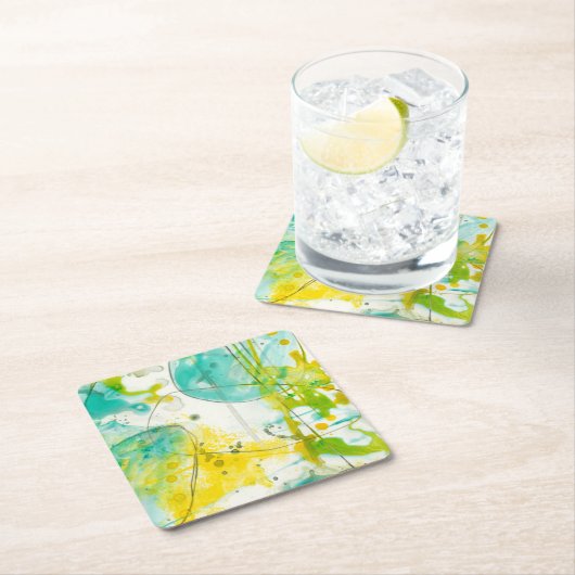 Splish Splash II Kartonnen Onderzetters (Insitu)