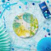 Splish Splash II Papieren Bordje (Feest)