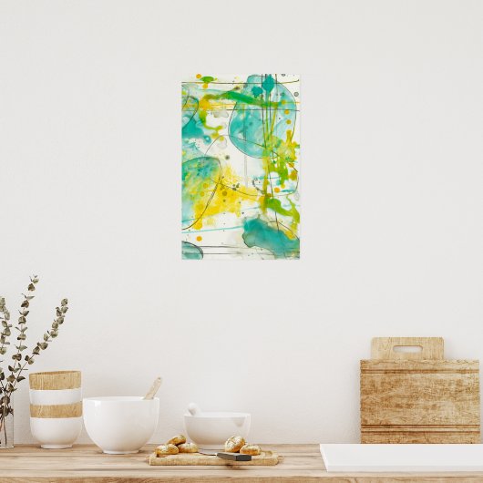 Splish Splash II Poster (Keuken)