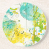 Splish Splash II Zandsteen Onderzetter (Voorkant)