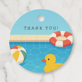 Splish Splash is een Baby Bash Baby shower Bedankjes Labels