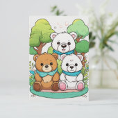 Splish Splash! Kaart (Staand voorkant)