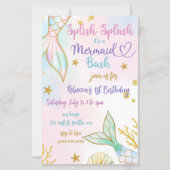 Splish Splash Mermaid Bash Birthday Party (Voorkant)