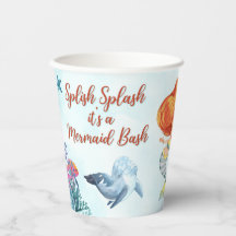 Splish Splash Mermaid Bash Girls Birthday Party