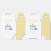 Splish Splash Moeder Eend Badkuip Baby Shower Bedankdoosjes (Ongevouwen)