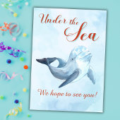 Splish Splash Orang Zeemeermin Bash 2e verjaardag  Kaart