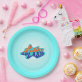 Splish Splash Pad Verjaardag Papieren Bordje (Feest)