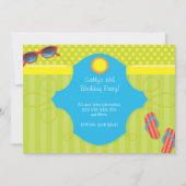 Splish Splash Party Kaart (Voorkant)