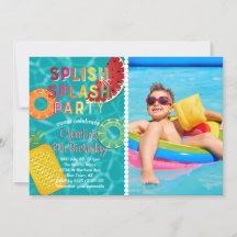 Splish Splash Party l Pool Birthday l Summer Fruit