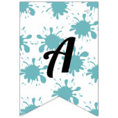 Splish Splash Pool Gelukkige Verjaardag Vlaggetjes (Derde vlag)