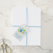 Splish Splash Pool Party Bash Dank u Cadeaulabel (Met Touw)