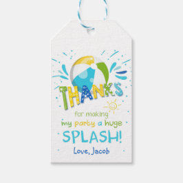 Splish Splash Pool Party Bash Dank u Cadeaulabel