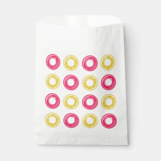 Splish Splash Pool Party Bash Verjaardag Bedankzakje (Voorkant)