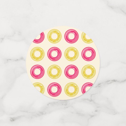 Splish Splash Pool Party Bash Verjaardag Confetti (Kleine voorkant)