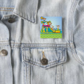 Splish Splash Pool Party Button (In situ)