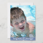 Splish Splash Pool Party Invitation Kaart (Voorkant)