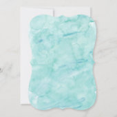 Splish Splash | Pool Party Invitation Kaart (Achterkant)